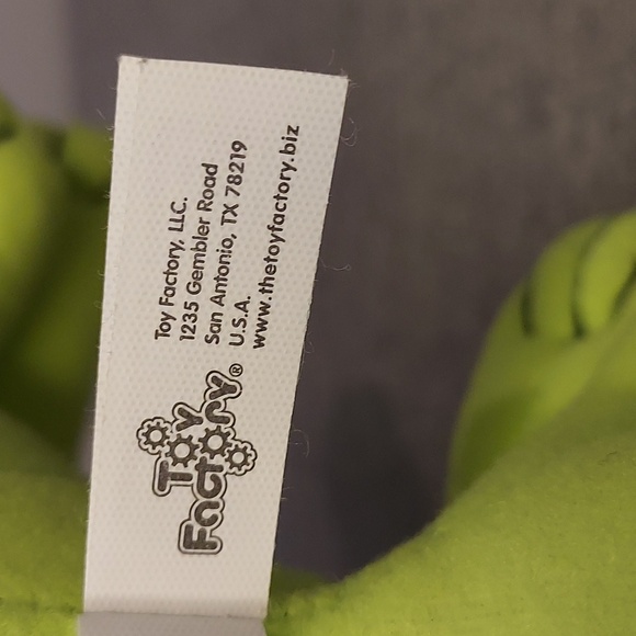 Scooby-Doo 12" Neon Fluorescent Green Stuffed Plush Animal Toy Factory Stuffie - Picture 8 of 9